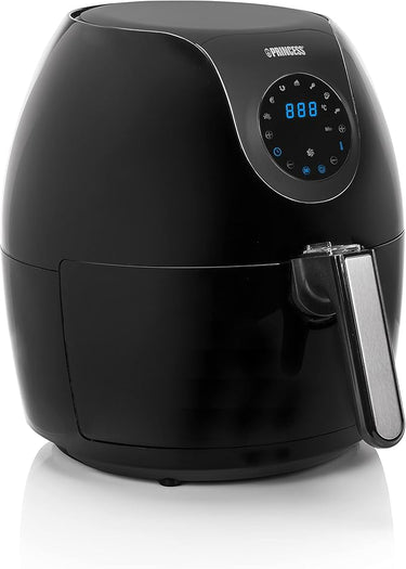 Princess 182050 Family Aerofryer XXL - Freidora de Aire Caliente Digital Familiar, 1700 W, 5.2 Litros, Negro